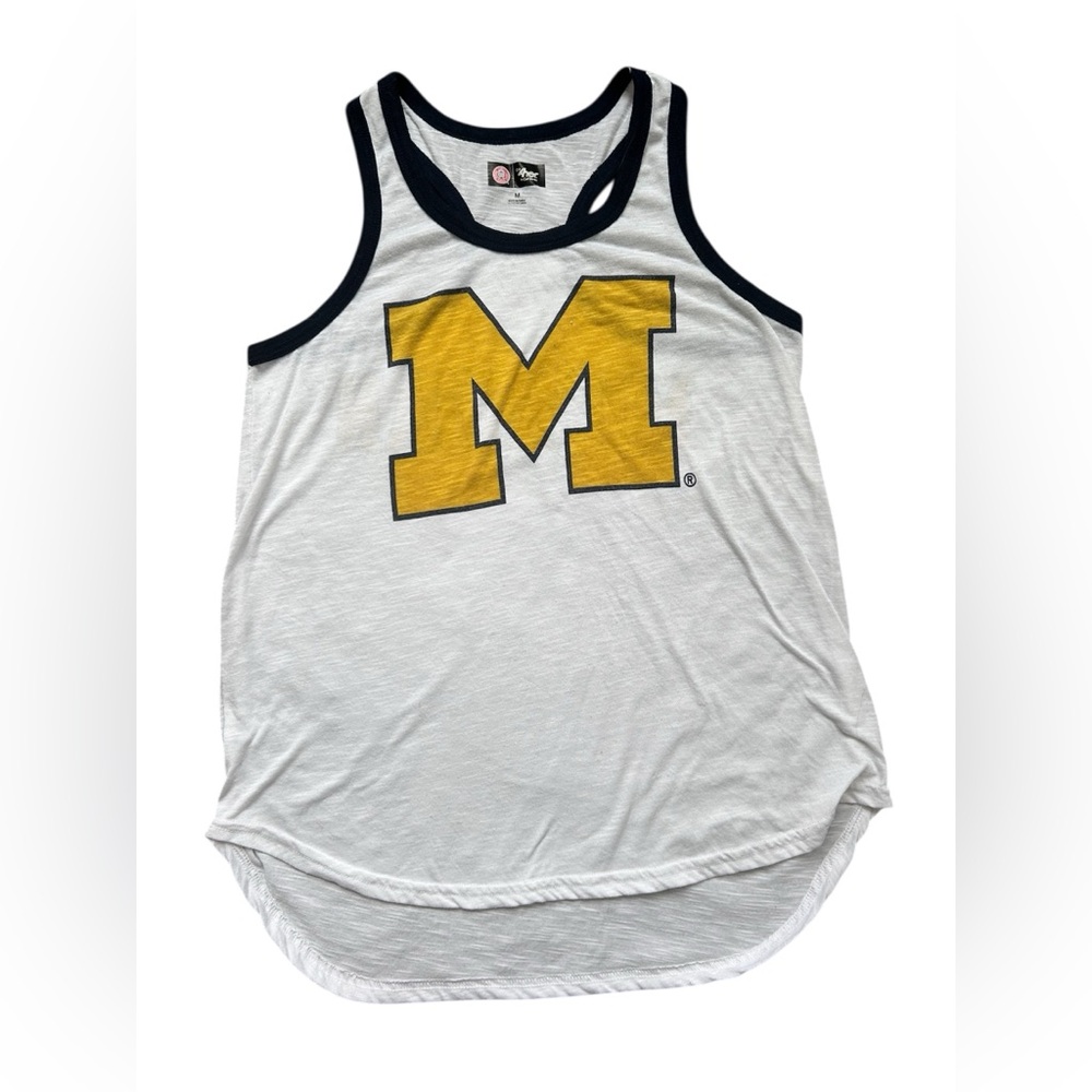 Michigan Wolverines 4Her by Carl Banks Tank Top size Medium